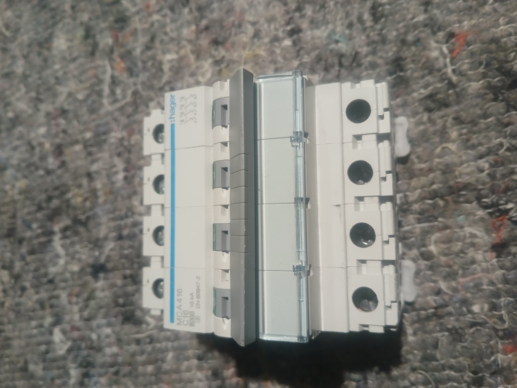 Hager 4 Pole MCB